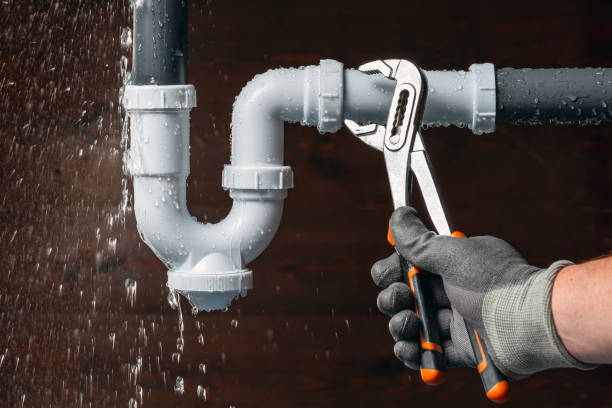 Professional Leak Detection technician working in Nabb, IN